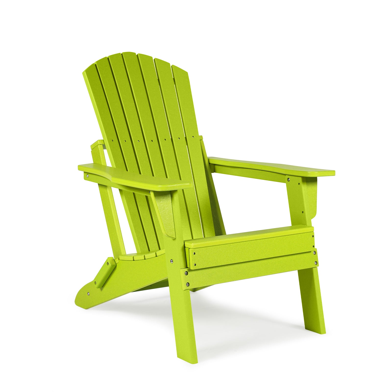 Aoodor_Folding_Adirondack_Chair_Lemon_Green-5